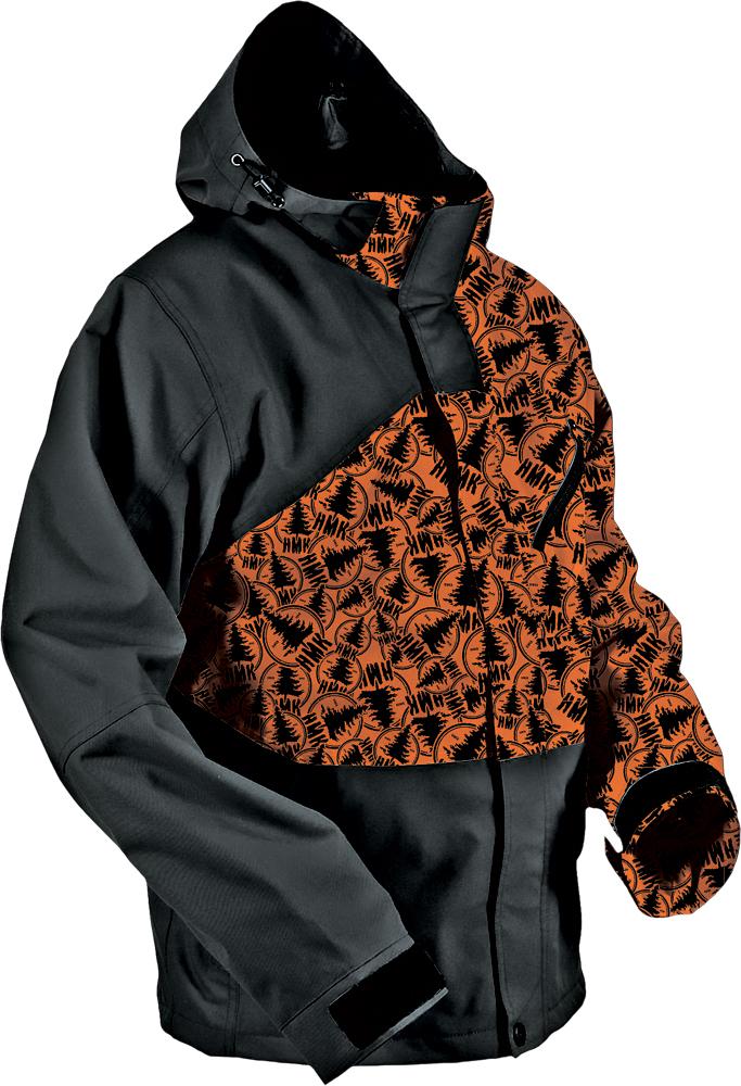 Hustler 2 Jacket Stamp Orange Md