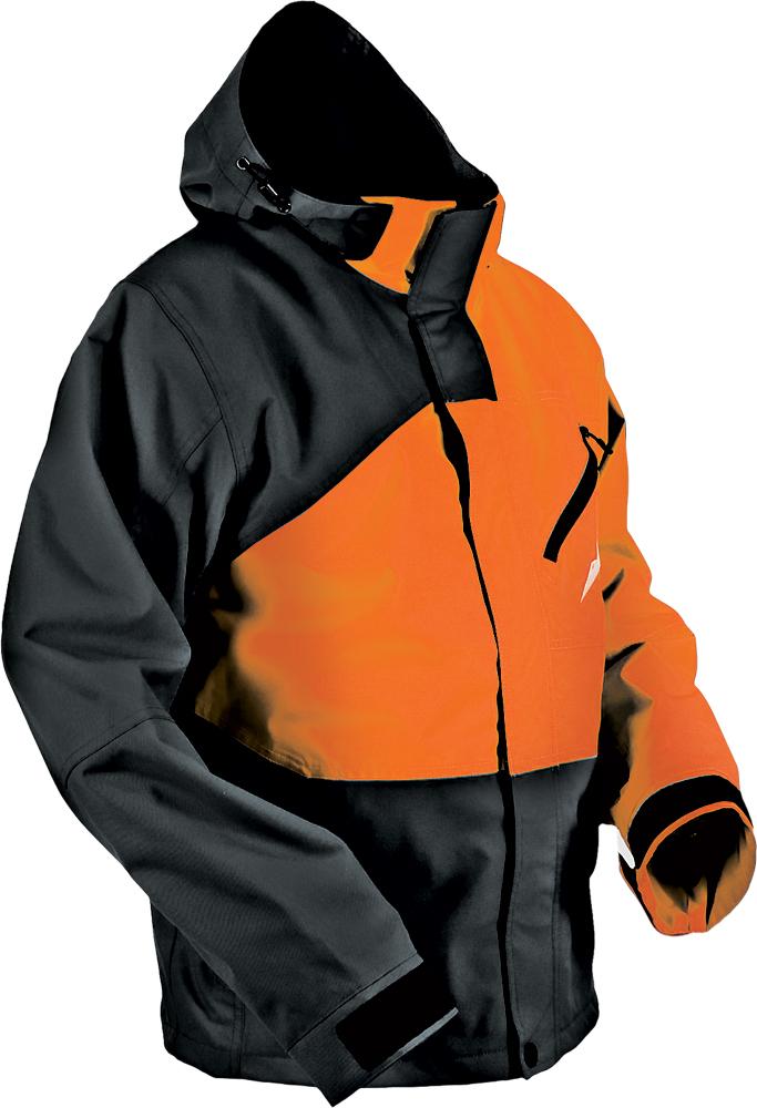 Hustler 2 Jacket Black-orange M