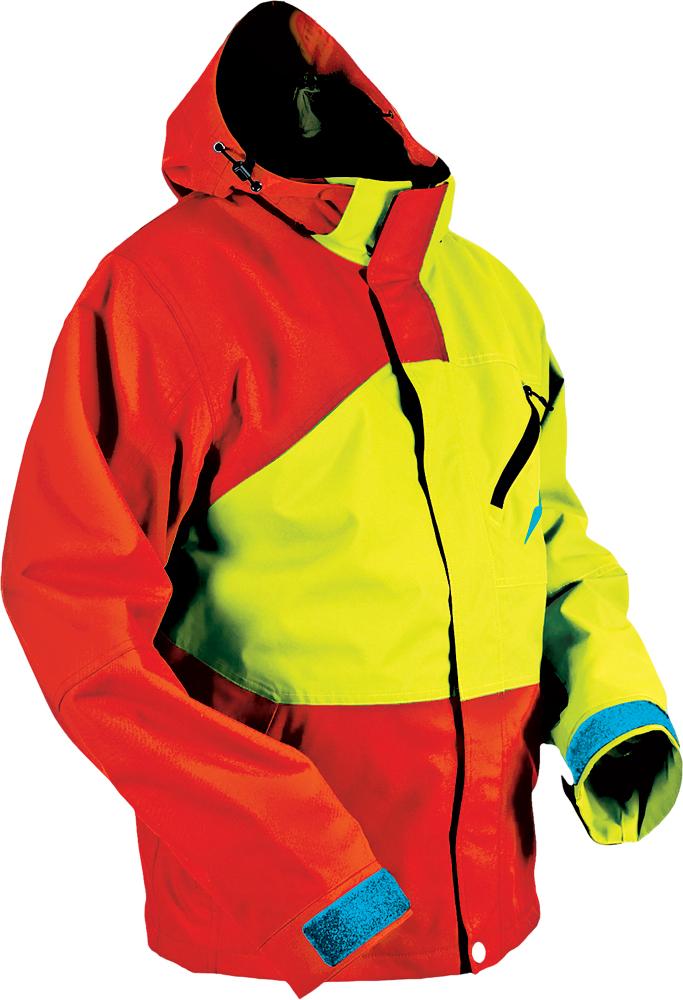 Hustler 2 Jacket Red-yellow L