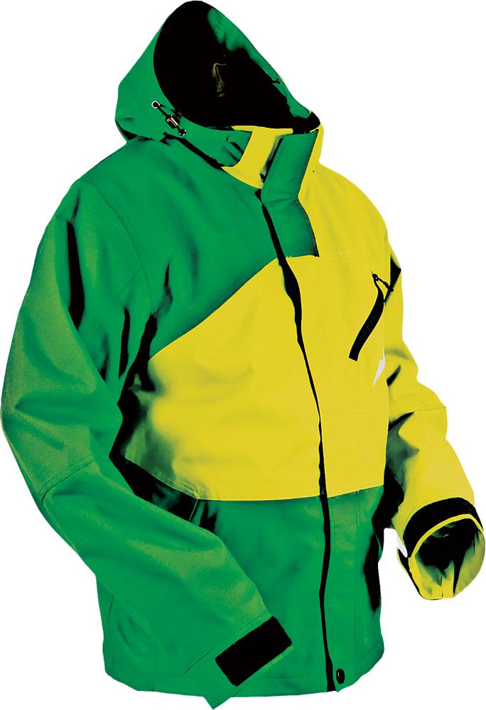 Hustler 2 Jacket Green-yellow M