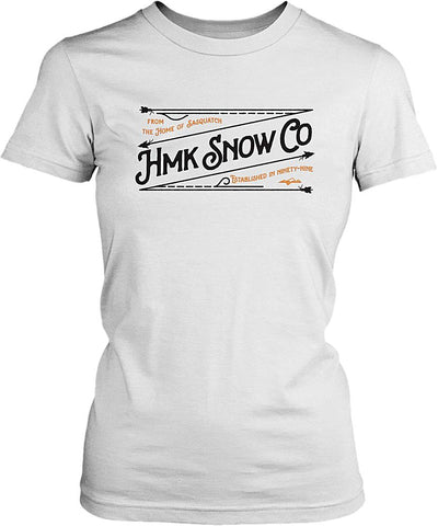 Wmn Stitch Tee S White