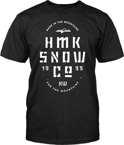 Stencil Tee Black M
