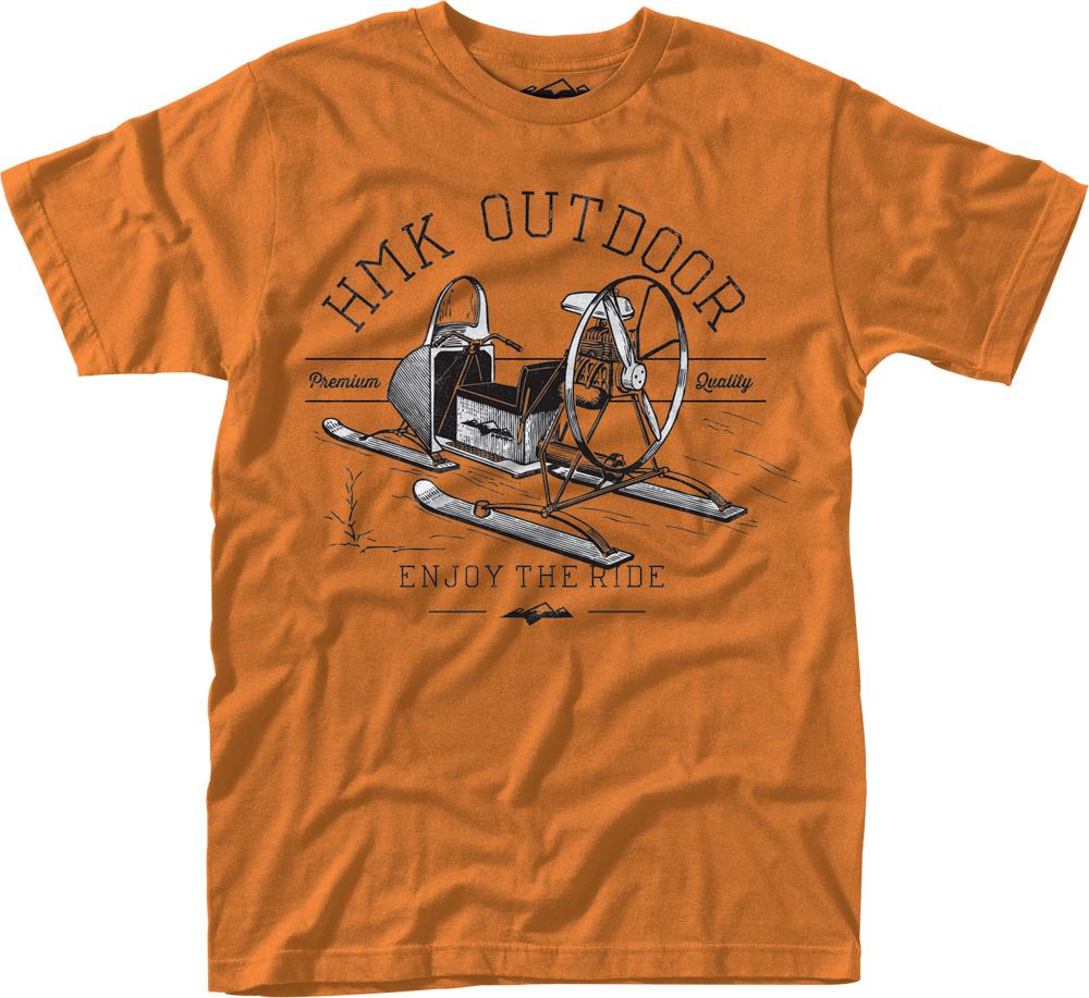 Old School Tee Orange S