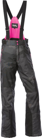 Craze Bib 3x Black-camo-pink