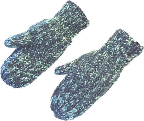 Mitten (marled Blue) One Size