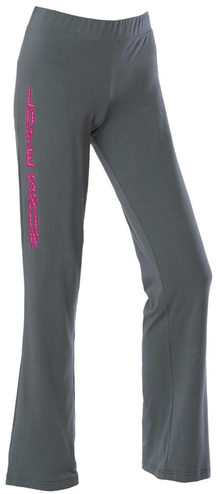Yoga Pant 2x Gray-fuschia