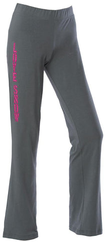 Yoga Pant 2x Gray-fuschia