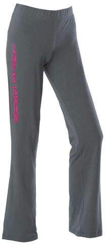 Yoga Pant Xl Gray-fuschia