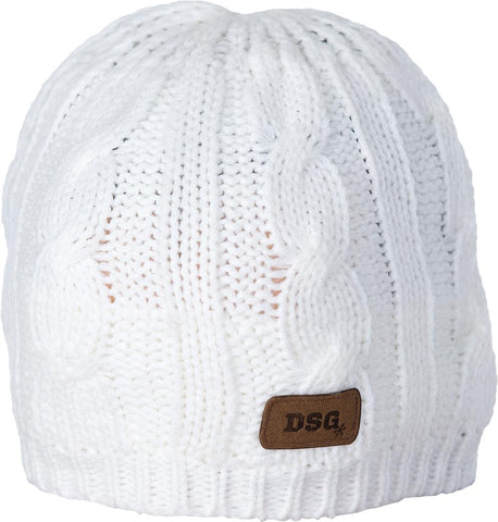 Cable Knit Beanie (ivory)