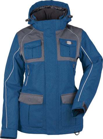 Arctic Appeal Jacket Ocean Blue Charcoal L