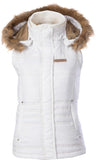 Hooded Vest Berry Xs