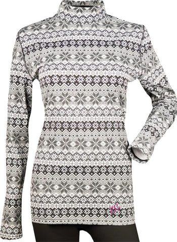 Diva Tech Base Layer Shirt Nordic Print Xs