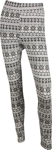 Diva Tech Base Layer Pant Nordic Print Xs