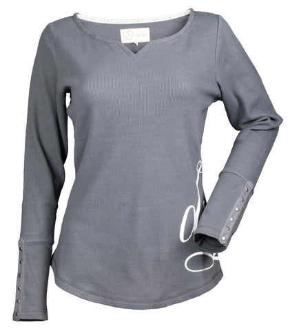 Long Sleeve Thermal Smoke Grey 3x