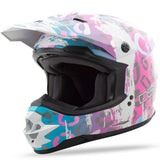 Gm76S Dsg Leopard Helmet White Xs