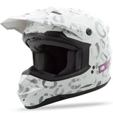 Gm76S Dsg Leopard Helmet White Xs