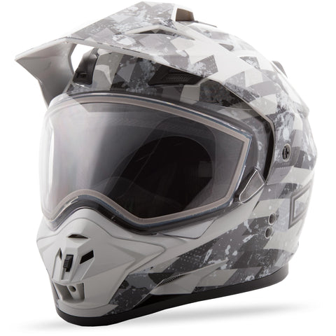 Gm11S Dsg Checked Out Helmet White/Grey X