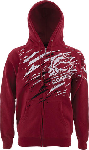 Eternity Zip Up Red Md