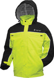Pilot Cruiser Jacket Black/Hi-Vis Green 2X