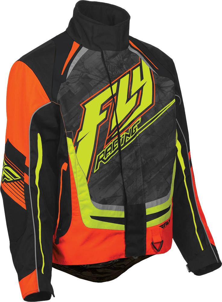 Snx Pro Jacket Youth Small Orange-black