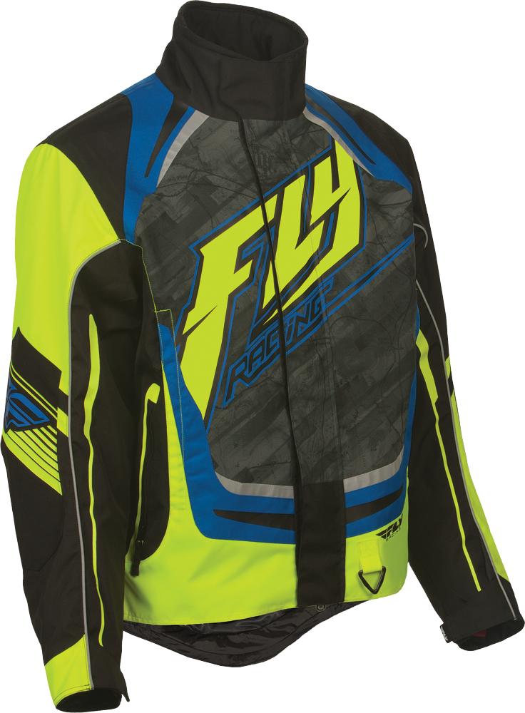 Snx Pro Jacket Youth Lg Hi-vis-blue