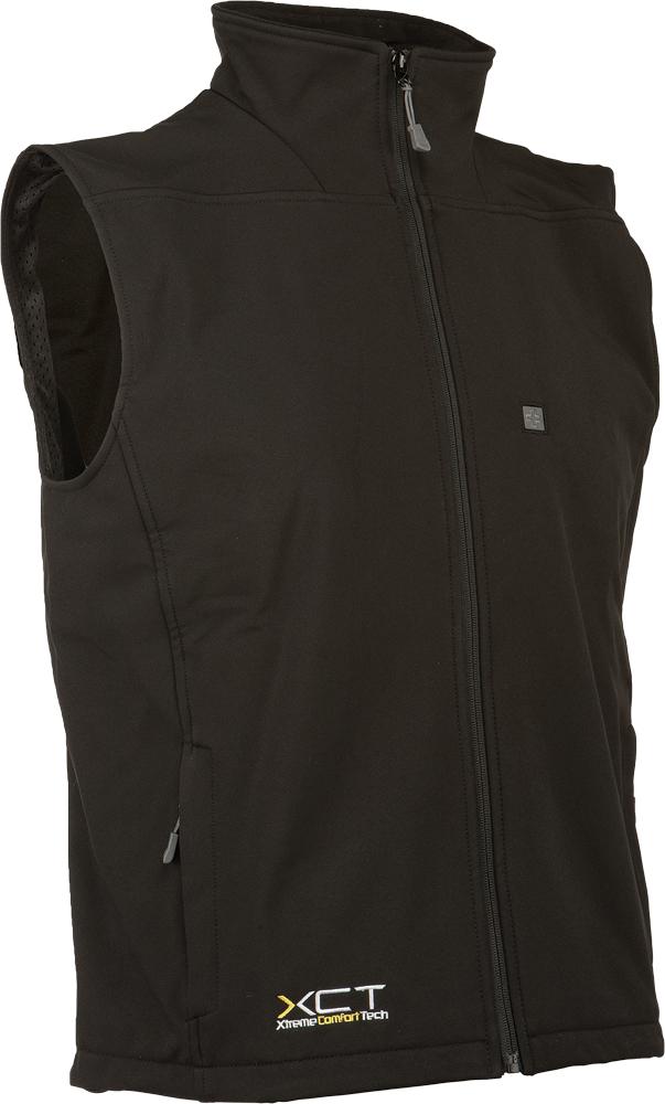 Heated City Vest Mens Black X