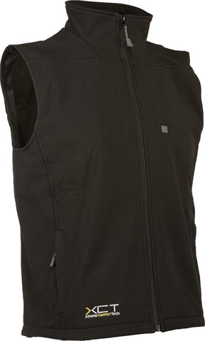 Heated City Vest Mens Black X