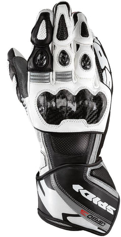 Carbo 3 Leather Gloves Black-white S