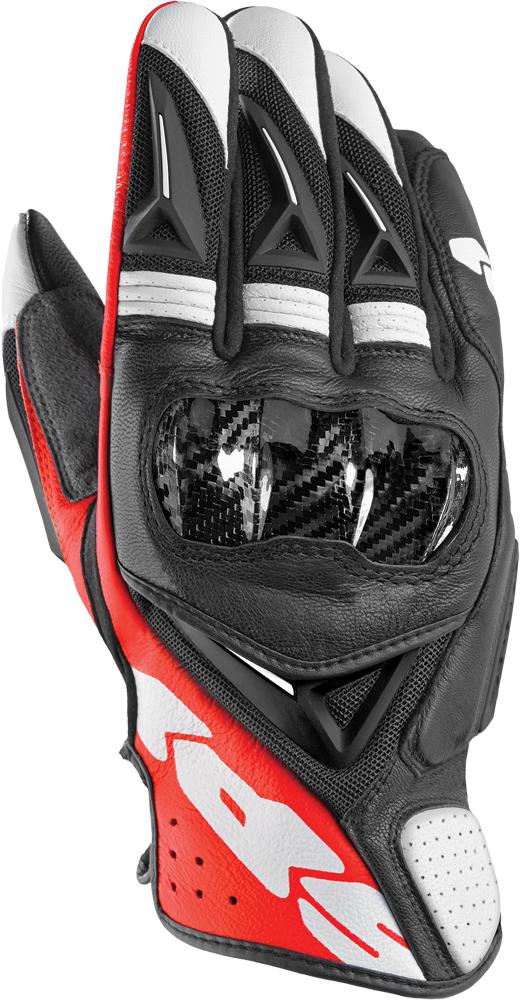 Str-3 Vent Coupe' Leather Gloves Black-red 3x