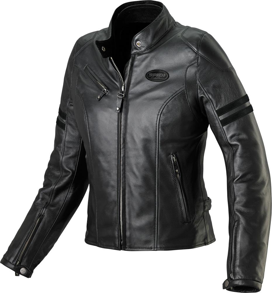 Ace Ladies Leather Jacket Black E42-40
