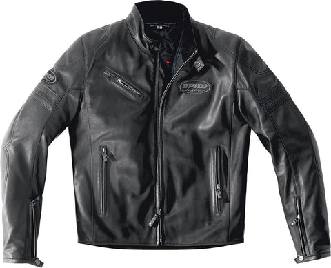 Ace Leather Jacket Black E54-us44