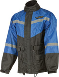 2-Pc Rain Suit Black/Orange 5X