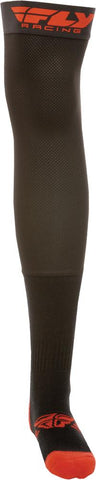 Knee Brace Socks Black/Red L/X