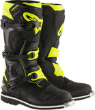 Tech 1 Boots Black/White/Yellow/Red Sz 16