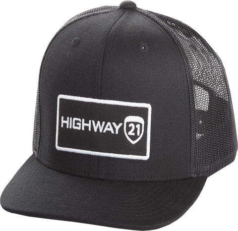 Highway 21 Hat Black