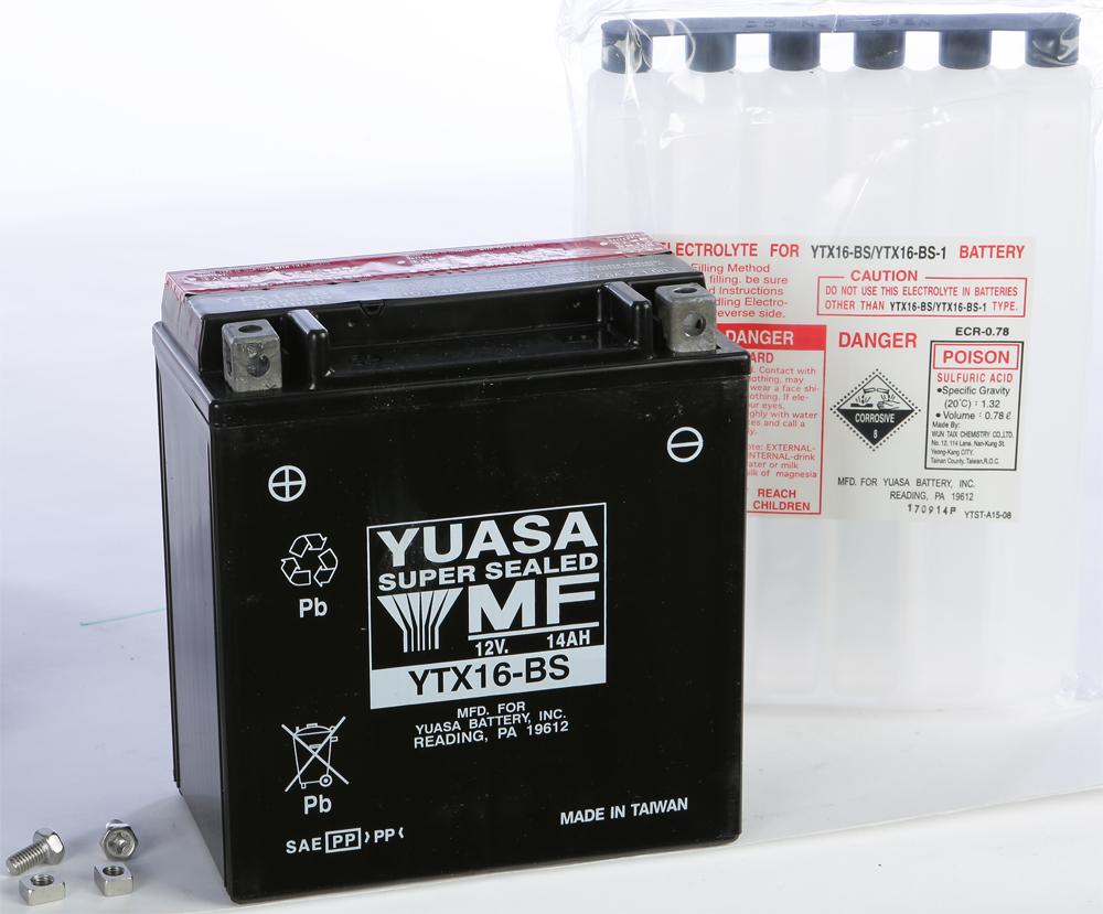Battery Ytx16-bs Sealed