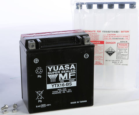 Battery Ytx16-bs Sealed