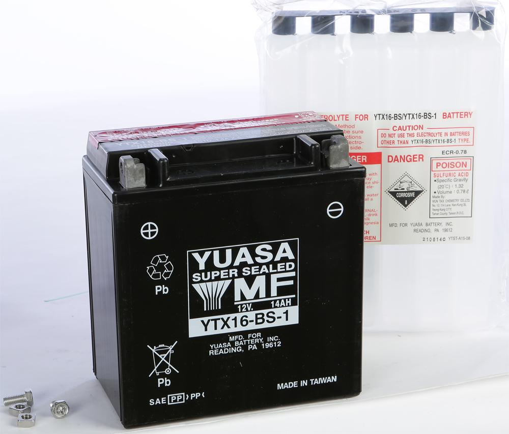 Battery Ytx16-bs-1 Sealed