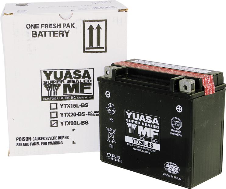 Battery Ytx20l-bs Sealed