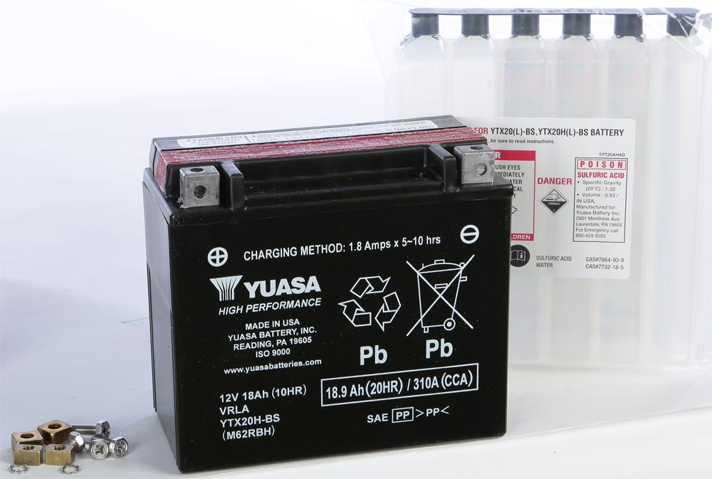 Battery Ytx20h-bs Sealed