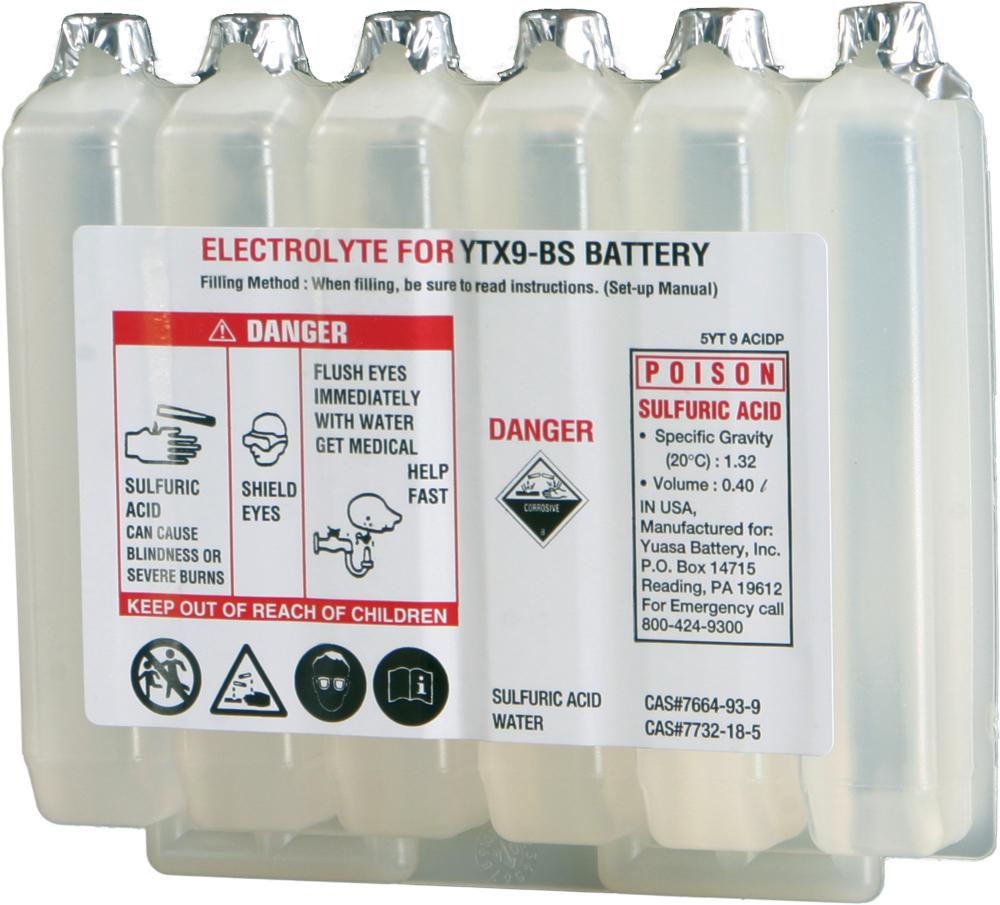 Electrolyte Pack Ytx9-bs