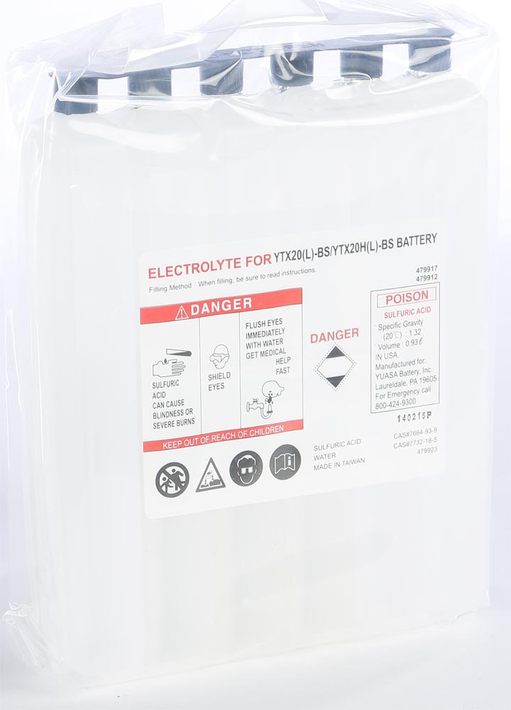 Electrolyte Pack Ytx20l-bs