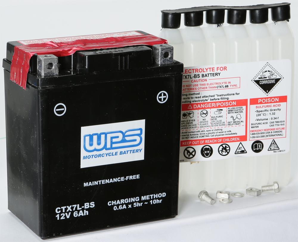 Maintenance Free Battery Ctx7l-bs