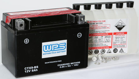 Maintenance Free Battery Ctx9-bs
