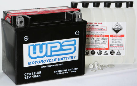 Maintenance Free Battery Ctx12-bs