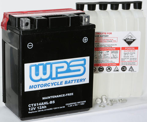 Maintenance Free Battery Ctx14ahl-bs