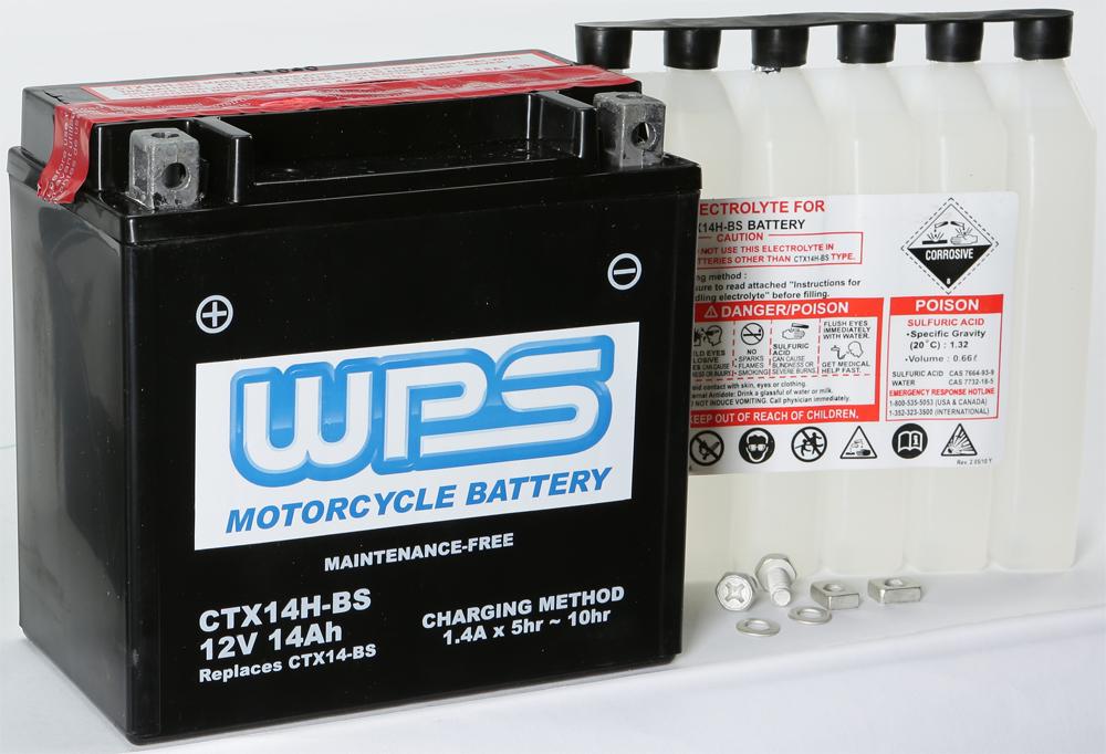 Maintenance Free Battery Ctx14h-bs