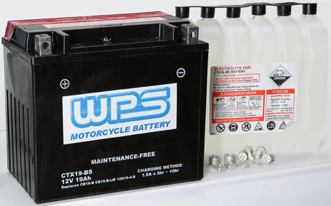 Maintenance Free Battery Ctx19-bs