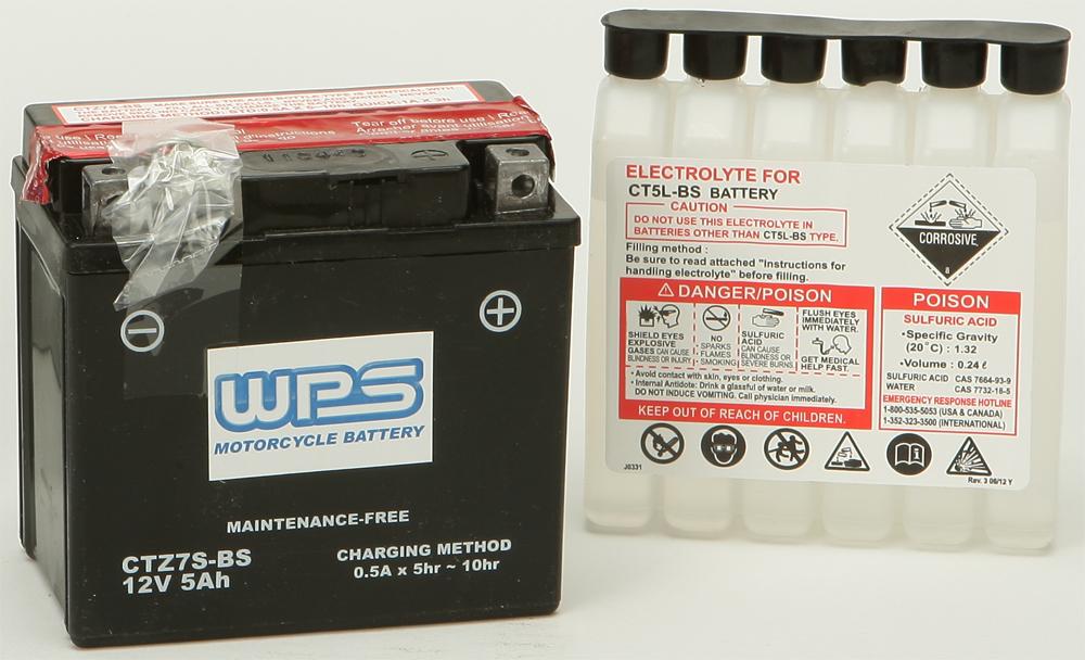 Maintenance Free Battery Ctz7s-bs