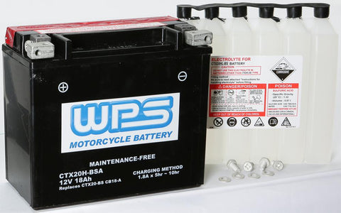 Maintenance Free Battery Ctx20h-bsa